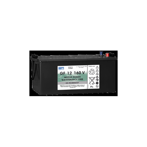 GF12160V Sonnenschein Gel Traction Battery GF-V, 12V 196Ah, 1 Year Warranty